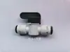 Adaptador de torneira de água da rede para mangueira de purificador de água, conversor de ponta de bico, conexão rápida de 1/4 de polegada, conector de mangueira de 3/8 de polegada