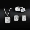 Apertura Transfronteriza de Amazon Conjunto de Joyería Ajustable Set de Tres Piezas Clásico para Mujer r7089-e1997-x1997