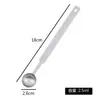 Cuchara Medidora de Café de Acero Inoxidable 304 5ml Cuchara Medidora para Hornear Leche en Polvo Cuchara para Granos Balanza Taza de Té Catering Cocina Cuchara Medidora 30ml