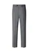 Calça Social Masculina Plus Size de Corte Reto Slim Fit, Estilo Britânico para Negócios, Calça Business Casual Masculina, Resistente a Amassados, Não Precisa Passar