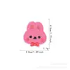 Pegatinas de Tela Bordadas Conejo de Dibujos Animados Pegatinas para Planchar Parches para Ropa Pegatinas Pegamento Termofusible Decoración de Bolsas de Zapatos Selección DIY Venta al por Mayor