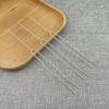 Malla de cobre puro en forma de U ondulada pasador pequeño color de retención de electrólisis pasador de pelo DIY pasador superior hueco ropa china antigua joyería de los siete sabios