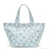 Bolsa de almuerzo floral estilo coreano, Bolsa de lona tipo tote, Bolsa térmica, Bolsa de compras, Bolsa portátil casual para picnic, Personalización de fábrica
