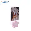 Porta-fotos de flor estilo Ins, ornamento de mesa, porta-recados, porta-fotos, cartão postal 3D, foto instantânea, cartão de visita