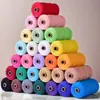3 Cordas de Algodão Coloridas Feitas à Mão, Cordas de Algodão, Cordas Trançadas, Cordas para Tapeçaria, Pacotes de Material de Corda Decorativa Embalados e Enrolados, Fortes