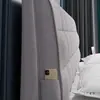 Cojín de cabecera Tatami sin cabecero Almohada de cama suave Empaquetada Madera maciza Cama Cojín trasero grande Cojín de cama Lujo accesible