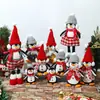 Decoraciones Navideñas Transfronterizas Pingüino Luminoso Colgante Colgante Pequeño con Luz Muñeca Muñeca Colgante de Árbol de Navidad Colgante