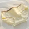 Ropa interior de algodón puro antibacteriana 7A para mujer, de cintura media, sin costuras, clase A, algodón para bebé, ropa interior sin costuras, transpirable, amigable con la piel, bragas para mujer