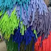 Fornecimento de fábrica corda redonda de poliéster colorida para roupas infantis touca sanitária corda para cabeça combinação de cores corda decorativa maré nacional corda para chapéu de suéter diy