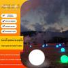 Lâmpada de Bola Luminosa LED Personalizada Lâmpada Decorativa Paisagística Solar para Exterior Parque Gramado Lâmpada Esférica Venda Direta da Fábrica