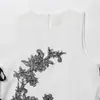 Estilo Europeo y Americano Transfronterizo Z Nueva Moda Elegante Ropa para Mujer Bordado Floral Top Decorado con Lazo 8752743