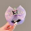 Accesorio para el Cabello de Corona de Princesa para Niñas Herramienta para Moños Infantiles Pasador de Brillo para Niña Pequeña Pinza para Cola de Cabello en la Parte Posterior de la Cabeza para Niñas