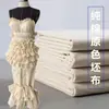 Tecido cru branco tecido corte tridimensional tecido algodão puro todo algodão tie-dye lona tecido branco design de vestuário padrão de tecido de algodão branco lona frete grátis