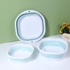 Lavabo Plegable Uso en Dormitorio Lavabo para Estudiantes Portátil Viaje Plástico Plegable Cubeta Lavabo Plegable Uso en Casa