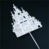 Decoração de Bolo de Aniversário Branca de Neve Ornaments Belle Frozen Elsa Sereia Fantasia Toppers