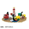 Silla giratoria exterior para niños de jardín de infantes, carrusel eléctrico grande de fibra de vidrio, camión de madera, caballo de madera, equipo de parque de atracciones