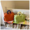 Bolsa de viagem fashion de grande capacidade, bolsa transversal estilo coreano, bolsa de academia de ombro único, bolsa de bagagem casual de alto valor para armazenamento