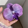 2026 Nuevo Estilo de Vacaciones de Verano Pasador Floral para Mujer, Pinza para el Cabello de Alta Gama, Pasador Lateral, Accesorio para el Cabello con Atmósfera Floral para Fotos