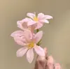 Presilha de Garra Floral Doce Atmosfera Super Fada Estilo Férias na Praia Feminino Acessórios de Cabelo Flor de Cabeça