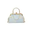 Moda de Verano 2026 Cadena Luz de Lujo Cadena Nuevo Retro Simple Portátil Hombro Carcasa Bolso Cruzado Casual