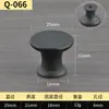 Aleación de aluminio mango de un solo agujero redondo dorado simple para gabinete mueble cajón manija de puerta de armario de acero inoxidable venta al por mayor