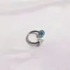 Bolas de barro Flash anillo de labio uña de labio anillo S clavo de hueso de oreja anillo de herradura Shambhala bola de diamante decoración de labio fábrica directa perforación