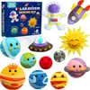 Kit de Costura para Educación Temprana Infantil Animales de la Selva Kit de Manualidades DIY de Fieltro Juguetes Soporta Personalización