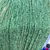 Cuentas de esmeralda 2MM cuentas redondas facetadas ángulo de corte de disco duro Cuentas Mimi Cuentas HL