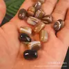 Cuentas de Ágata Envueltas en Seda con Forma de Barril con Cuentas Espaciadoras para Accesorios de Juego Antiguos Joyería DIY 594