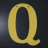 26 Banderines de Papel Dorados con Letras y Números para Decoraciones de Fiesta de Cumpleaños, Directo del Fabricante, Navidad 3D