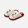Pantuflas de algodón auténticas de gatito para mujer, nuevo modelo otoño e invierno 2026, antideslizantes, cálidas, de punta cerrada, lindas pantuflas peludas para uso en casa