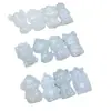 Pingente de Jade do Zodíaco Natural de Tianshan Pingente de Jade do Zodíaco Colar de Corrente de Suéter de Jade para Homens e Mulheres