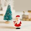 Boneco Papai Noel Rena Boneco de Neve Resina Pequenos Enfeites Decorações de Natal Mesa de Areia Micro Paisagem Mini Enfeites