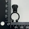 Não. 5 Puxadores de Zíper de Resina, Cabeça de Zíper Preta Eletroforética, Acessório de Fivela de Zíper para Roupas, Zíper de Barraca em Estoque