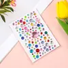 Comercio exterior transfronterizo creativas gotas de agua, diamantes, pentagramas, corazones, flores de ciruelo, circulares, pegatinas decorativas de acrílico