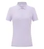 Nueva Camisa Polo de Golf Casual de Negocios para Hombre de Verano con Spandex de Nylon, Transpirable, Anti-Arrugas, Media Cremallera, Mangas Cortas