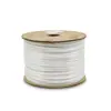 Tubo PVC em Forma de Flor de Ameixa em Branco Numerado Identificação de Fios Manga Marcador de Fios Marcador de Cabos