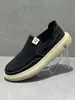 Zapatos Casuales de Verano Transpirables para Hombre 2026 Nuevos Slip-On Perezosos, Zapatos Casuales Simples y Ligeros, Zapatos de Tela de Seda de Hielo con Suela Suave para Hombre