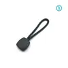 Corda de puxar quadrada de TPU para roupas, bagagem, alça de puxar de bolsa de cintura esportiva, puxador de escalada, fivela de cinto ambiental, corda de puxar
