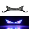 Tornillo de Placa de Matrícula de Motocicleta Transfronterizo Luz Triángulo Semicírculo Ojo de Diablo Intermitente Accesorios Decorativos Universales Modificados Luces de Coche