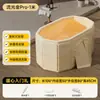 Bañera Plegable para Adultos Hogareña Grande Integrada Sin Instalación Bañera de PVC Bañera Plegable para Sudoración Fumigación