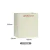 Tianhui Packaging Lata Grande para Té Lata Redonda de Papel Nueva Chinoiserie Lata de Almacenamiento Té Blanco 125g Lata de Té Lata de Té Lata Grande