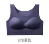 Chaleco sin costuras de seda helada de verano con almohadillas en el pecho para mujer, se puede usar en estilo largo o corto, sin aros, proporciona soporte, no necesita sujetador, chaleco de capa base