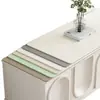 Protetor de Mesa Color Sólida, Anti-Queda, Anti-Risco para Mesa de Escritório e Estudo, Impermeável, à Prova de Óleo, Antiderrapante, Tapete Silencioso de Couro para Mesa de Centro