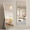 Espejo de cuerpo entero espejo de tocador de pie espejo de pared para el hogar espejo de pared para habitación de chicas网红 espejo de pared tridimensional para probarse ropa