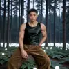 Chaleco de Cuero Patentado para Hombre Transfronterizo, Camiseta Ajustada de Cuero Brillante, Atuendo de Performance para Escenario de Discoteca, Chaleco Brillante Moderno Genial