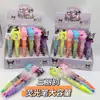 2025 Nuevo Modelo Stitch 6 Mini Resaltadores Estilo Caricatura Silicona Cabeza Única 6 Colores Plumas de Diario
