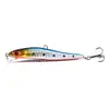Señuelo Minnow de Hundimiento Lento Flotante de Largo Alcance Señuelo Hengjia Minnow Láser Placa de Lengua Corta Señuelo de Pez Biónico Equipo de Pesca al por Mayor