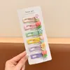Pinza para el Cabello con Forma de Estrella de Colores para Mujer, Pinza Bb Grande Mate, Pinza Dulce y Linda para Flequillo Lateral, Accesorio para el Cabello