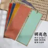 Marcadores de Libro Creativos Hechos a Mano DIY de Doble Cara en Blanco Engrosados de Papel de Arroz para Caligrafía en Letra Pequeña Regular con Pincel